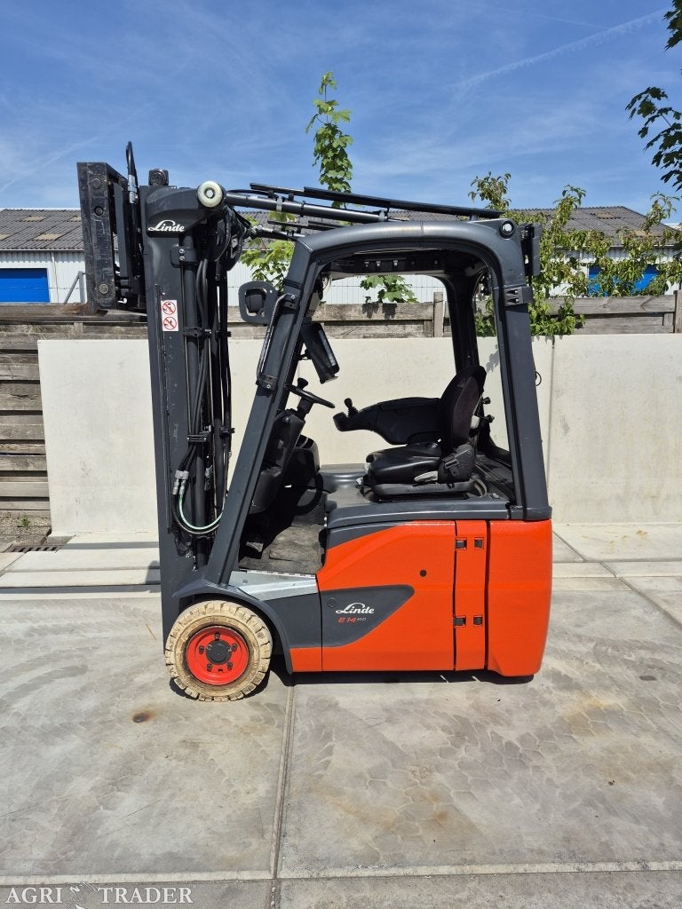 Linde E14-02 triplex sideshift vorkversteller bj 2019