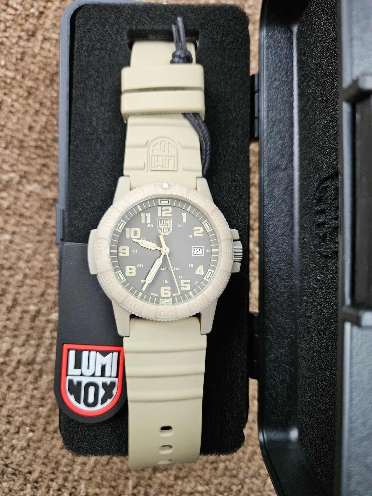 Luminox Sea Turtle Giant Horloge, Overige merken, Polshorloge, Kunststof, Ophalen of Verzenden