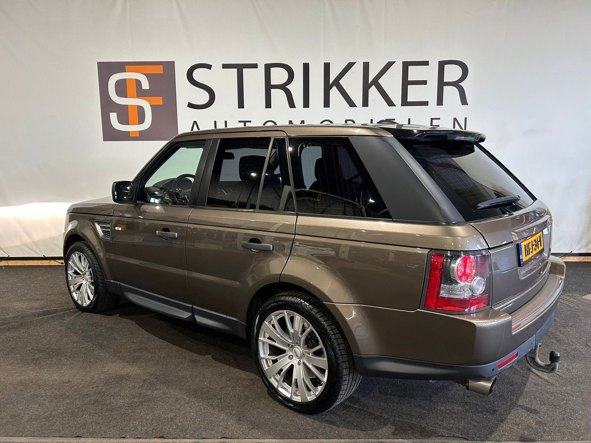 Land Rover Range Rover Sport 5.0 V8 Supercharged, Auto's, Euro 5, Gebruikt, Bruin, Navigatiesysteem