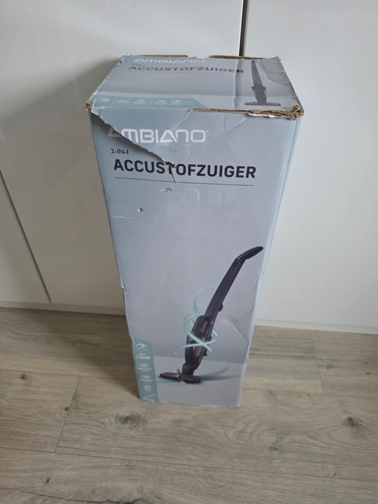 Ambiano 2-in-1 Accustofzuiger, Overige merken, Nieuw, Ophalen of Verzenden, Draadloos