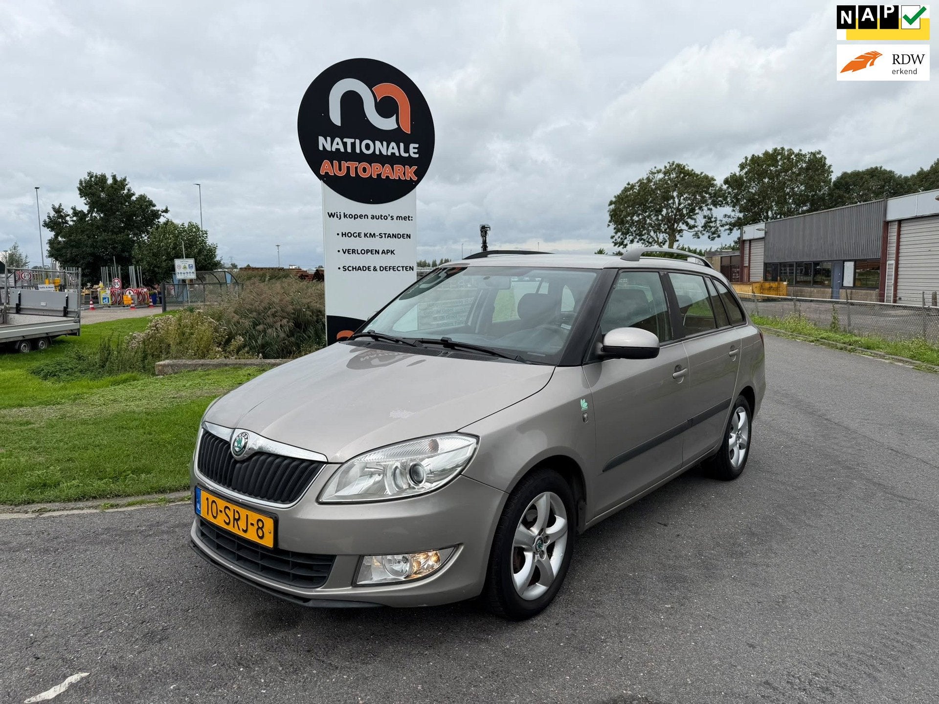 Skoda Fabia Combi Skoda Fabia Combi 1.2 TDI Greenline | 2011, Auto's, Voorwielaandrijving, Euro 5, 450 kg, Start-stop-systeem