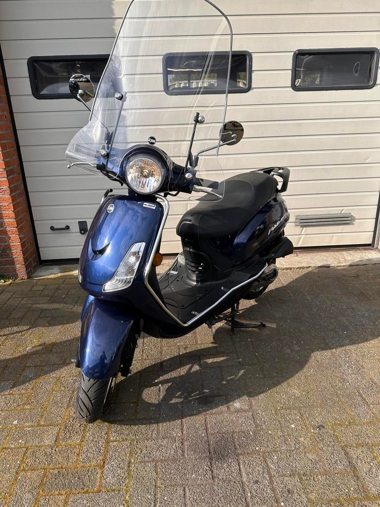 Sym Fiddle 2 50s | 2018 | Garantie | 25km/u, Ophalen, Gebruikt, Benzine