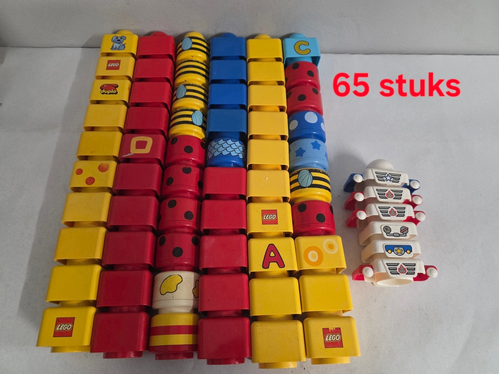 Lego primo 65 stuks blokken en rammelaars, Kinderen en Baby's, Speelgoed | Duplo en Lego, Ophalen of Verzenden, Lego Primo