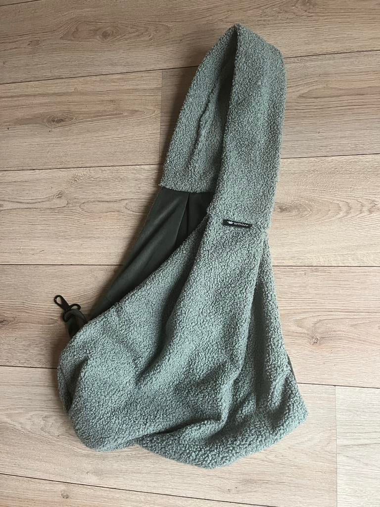 Wooff Carrier Teddy - Hondendraagtas -Olijfgroen, Ophalen, Zo goed als nieuw