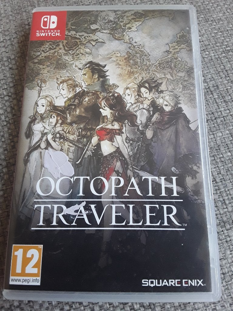 Nintendo Switch Game Octopath Traveler, 1 speler, Ophalen of Verzenden, Zo goed als nieuw, Role Playing Game (Rpg)