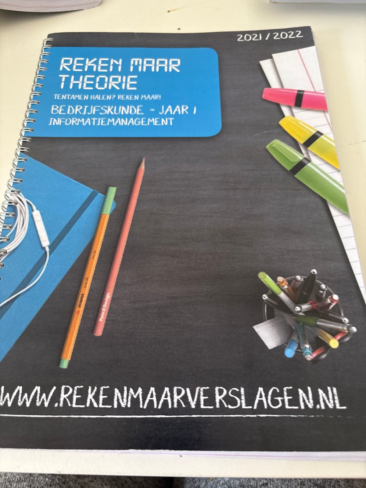 Reken Maar Theorie - Bedrijfskunde Informatie Management, Boeken, Studieboeken en Cursussen, Ophalen of Verzenden, Gamma, Zo goed als nieuw