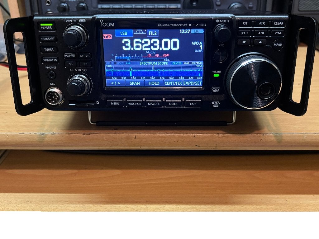 Icom IC-7300 HF/50 MHz transceiver, Ophalen of Verzenden, Zo goed als nieuw, Zender en Ontvanger