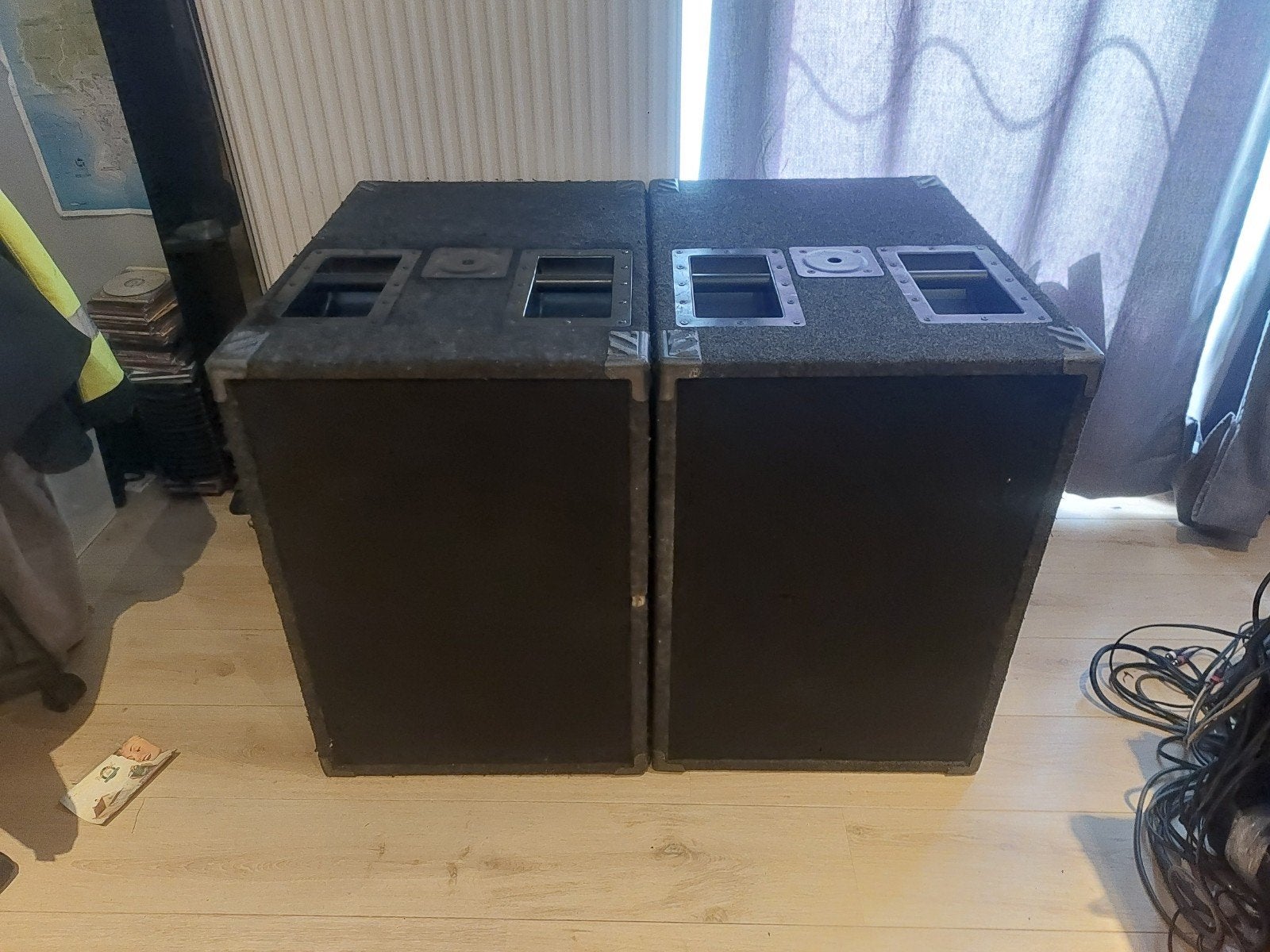 2x RCF lf15x400 subwoofers, Ophalen of Verzenden, Zo goed als nieuw, 120 watt of meer, Subwoofer