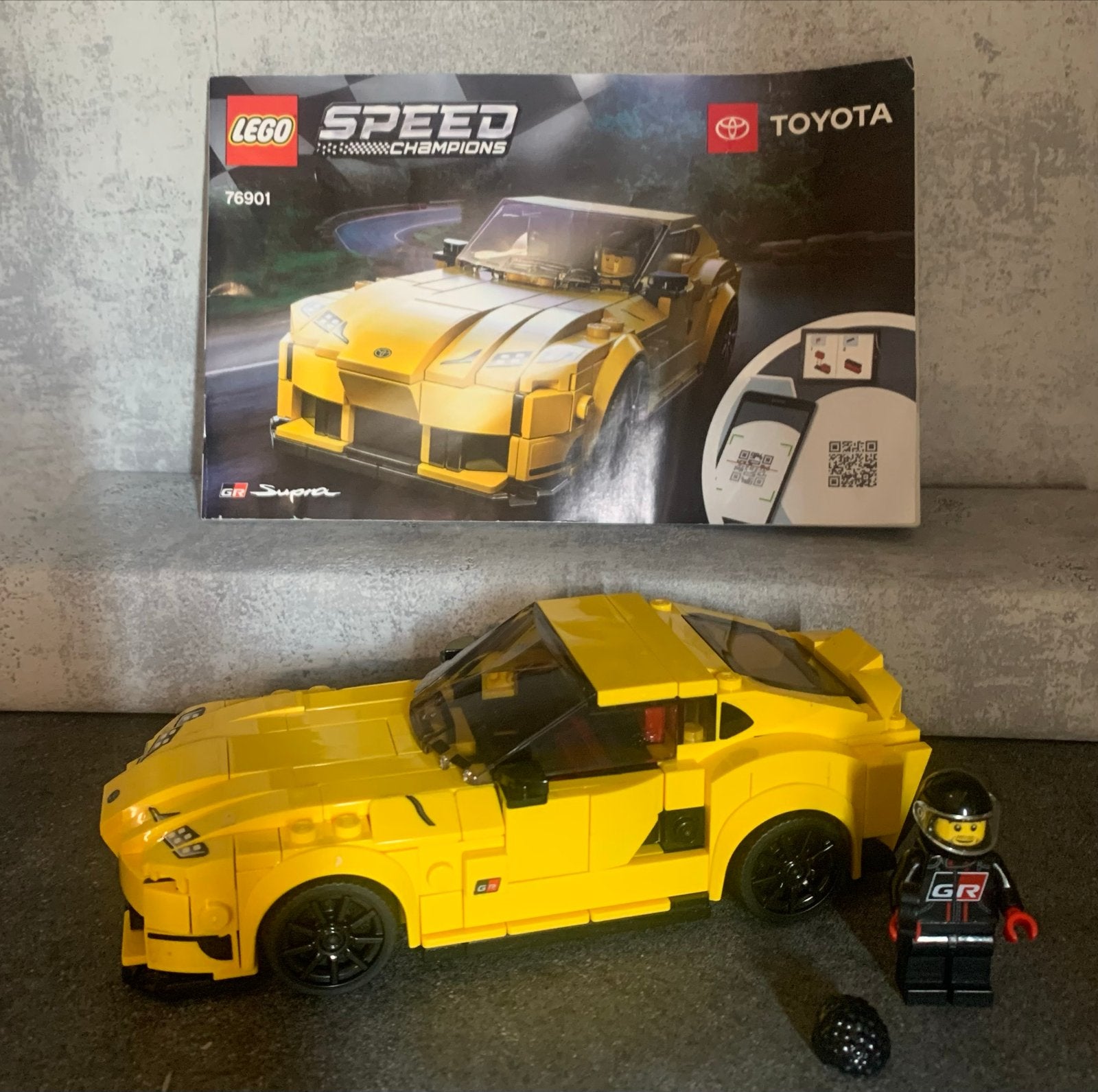 LEGO Speed Champions Toyota GR Supra 76901 met minifiguur, Kinderen en Baby's, Speelgoed | Duplo en Lego, Ophalen of Verzenden
