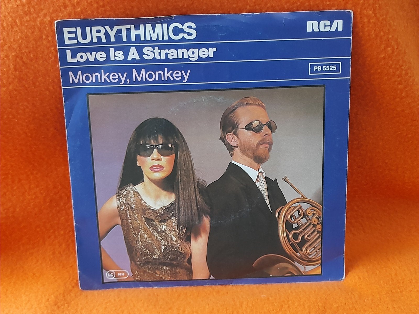 Eurythmics - Love is a stranger (1982), Cd's en Dvd's, Gebruikt, 7 inch, Ophalen of Verzenden, Pop
