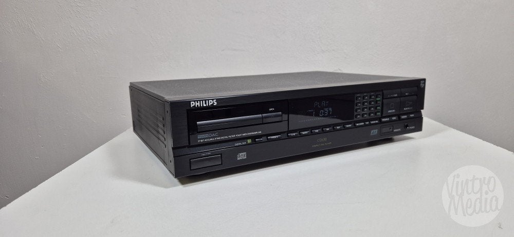 Philips CD630 CD-Speler | CD | CDM4 Swingarm | TDA1541 DAC, Ophalen of Verzenden, Refurbished, Philips
