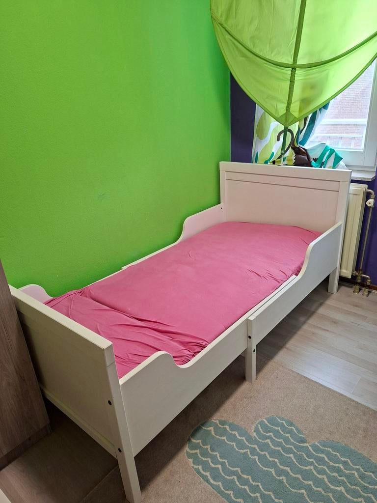 Verstelbaar kinderbed met matras, Ophalen of Verzenden