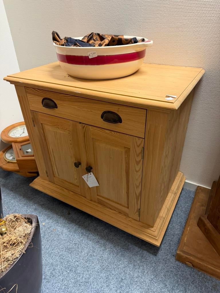 Tv meubel grenen 80 x 50 x 75. ., Ophalen, 25 tot 50 cm, 50 tot 100 cm, Minder dan 100 cm