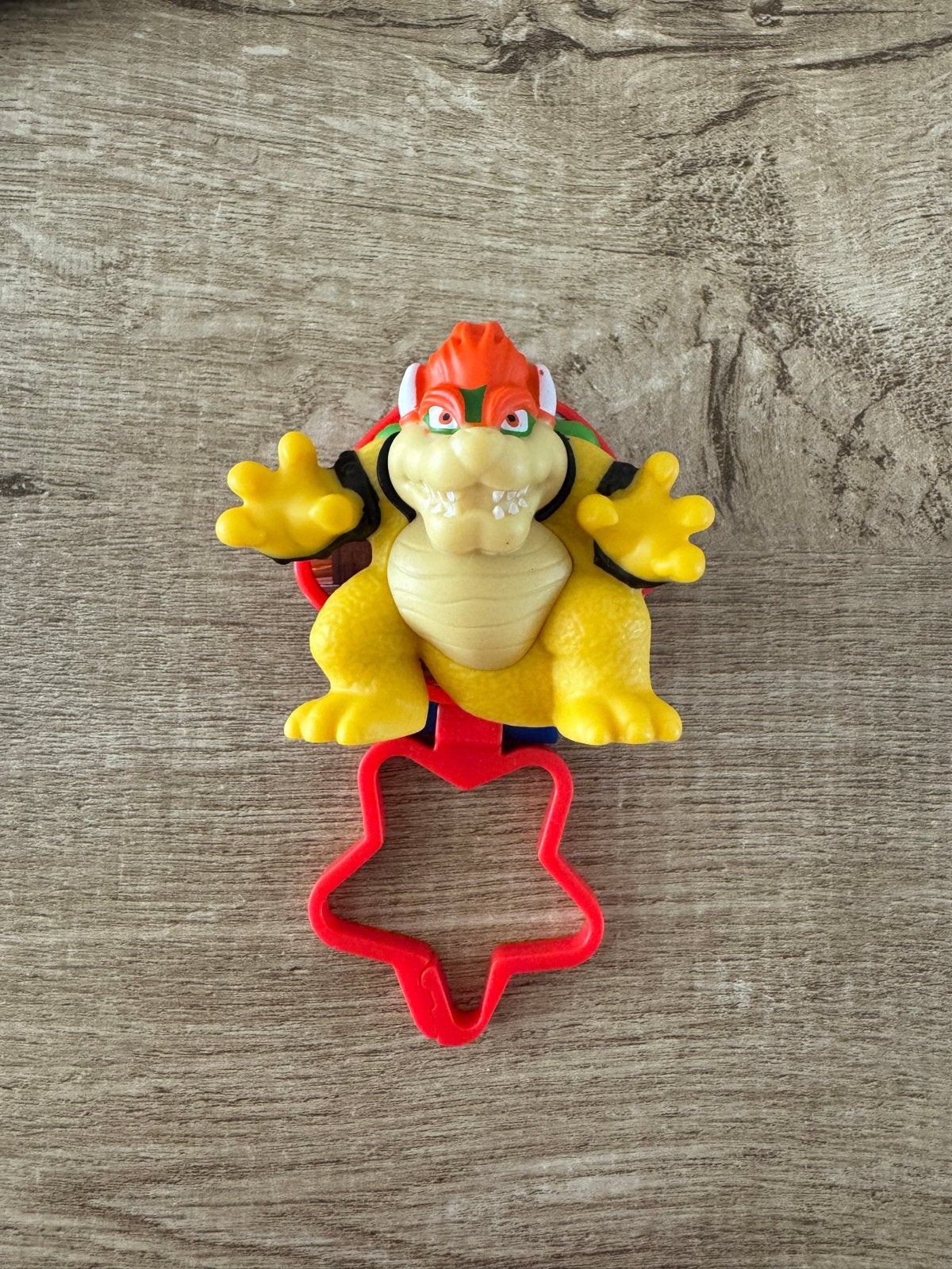 McDonald's Super Mario Bowser figuur met ster, Ophalen of Verzenden, Zo goed als nieuw