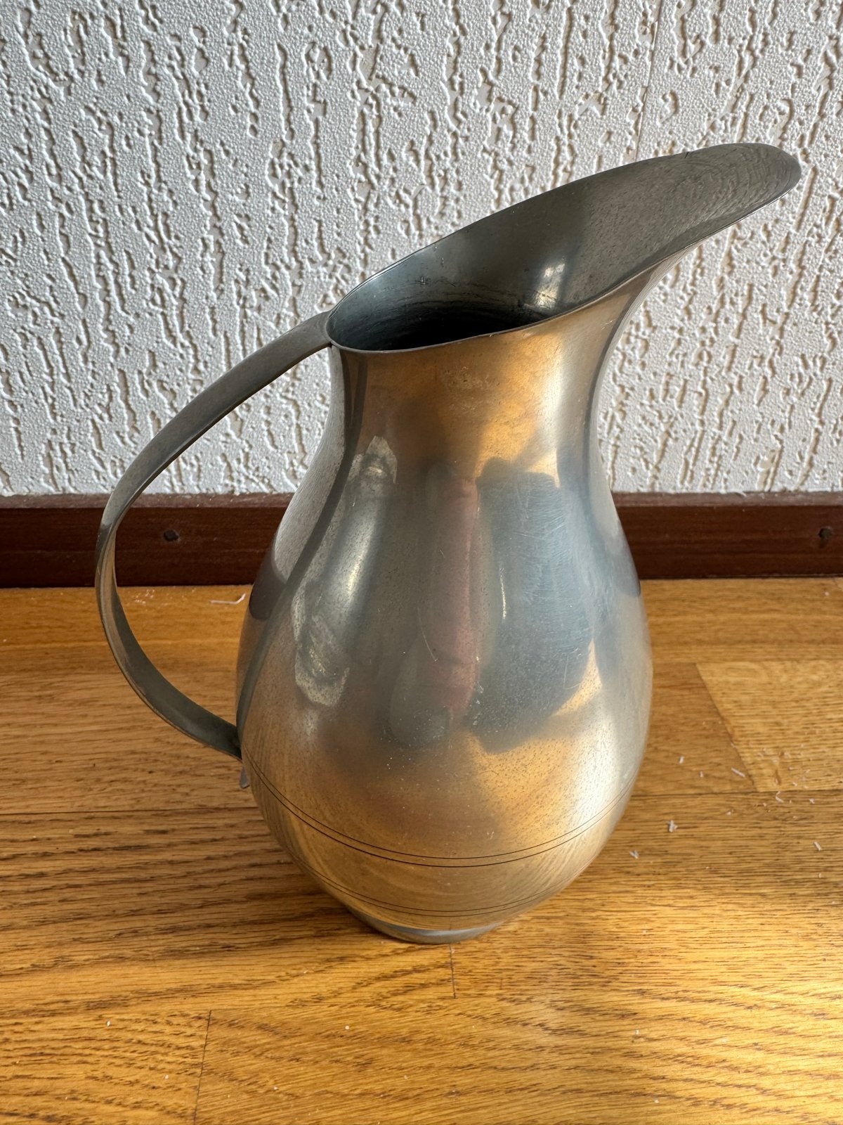 Vintage tinnen kan Rio Tiel - Druppelvormig design, Antiek en Kunst, Antiek | Tin, Ophalen of Verzenden