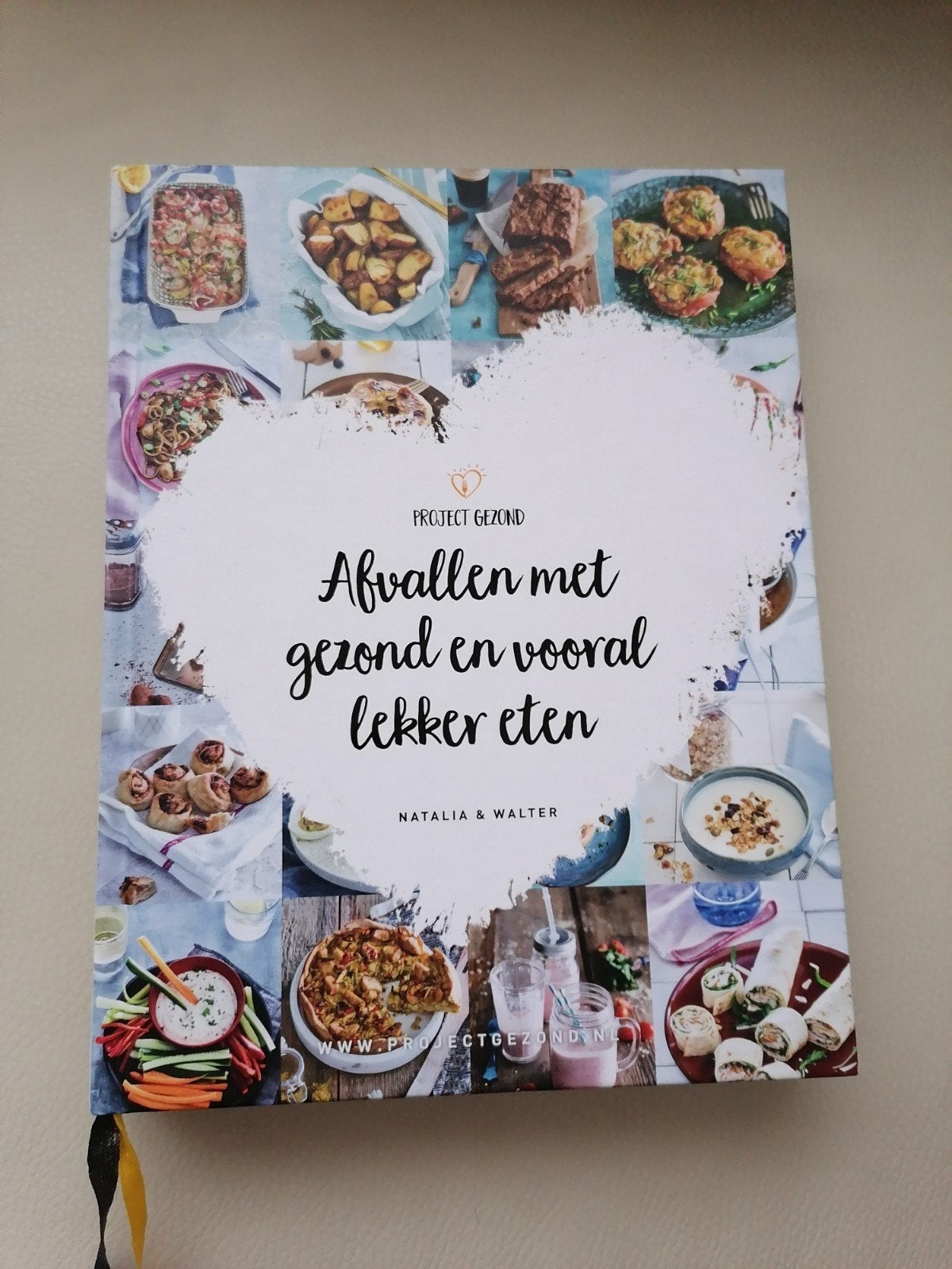 Project Gezond: Afvallen met gezond en lekker eten, Boeken, Ophalen of Verzenden, Zo goed als nieuw, Natalia & Walter, Gezond koken