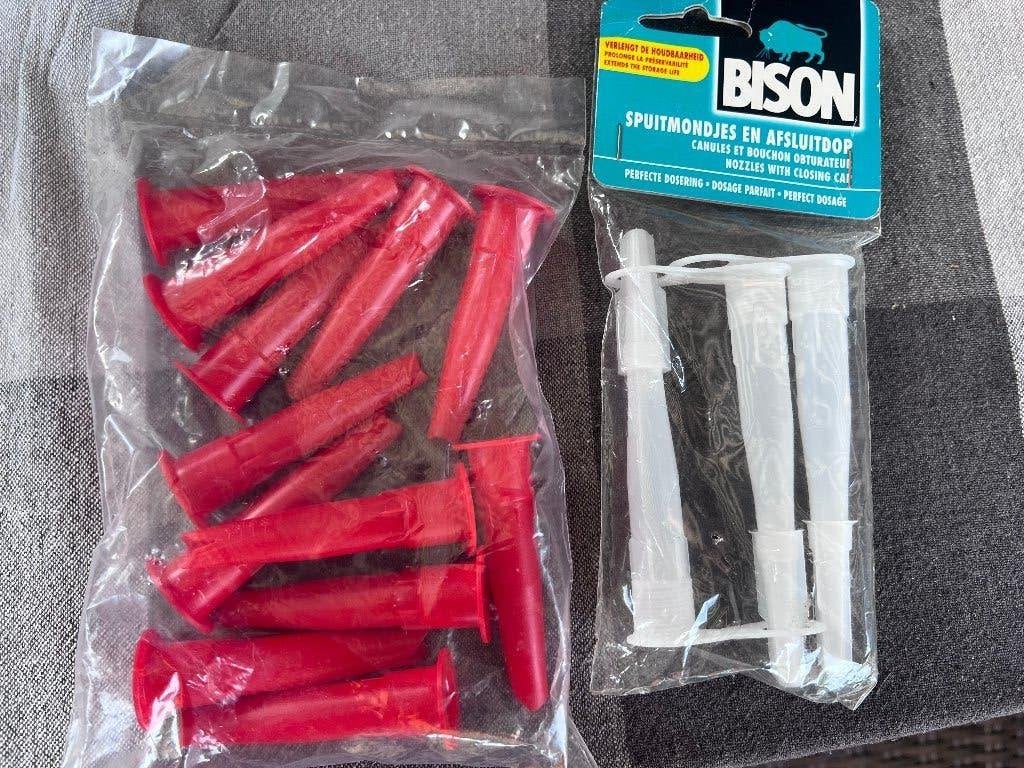 15 spuitmondjes kit kitspuitmondjes 15 stuks, Doe-het-zelf en Verbouw, Isolatie en Afdichting, Minder dan 4 cm, Overige materialen