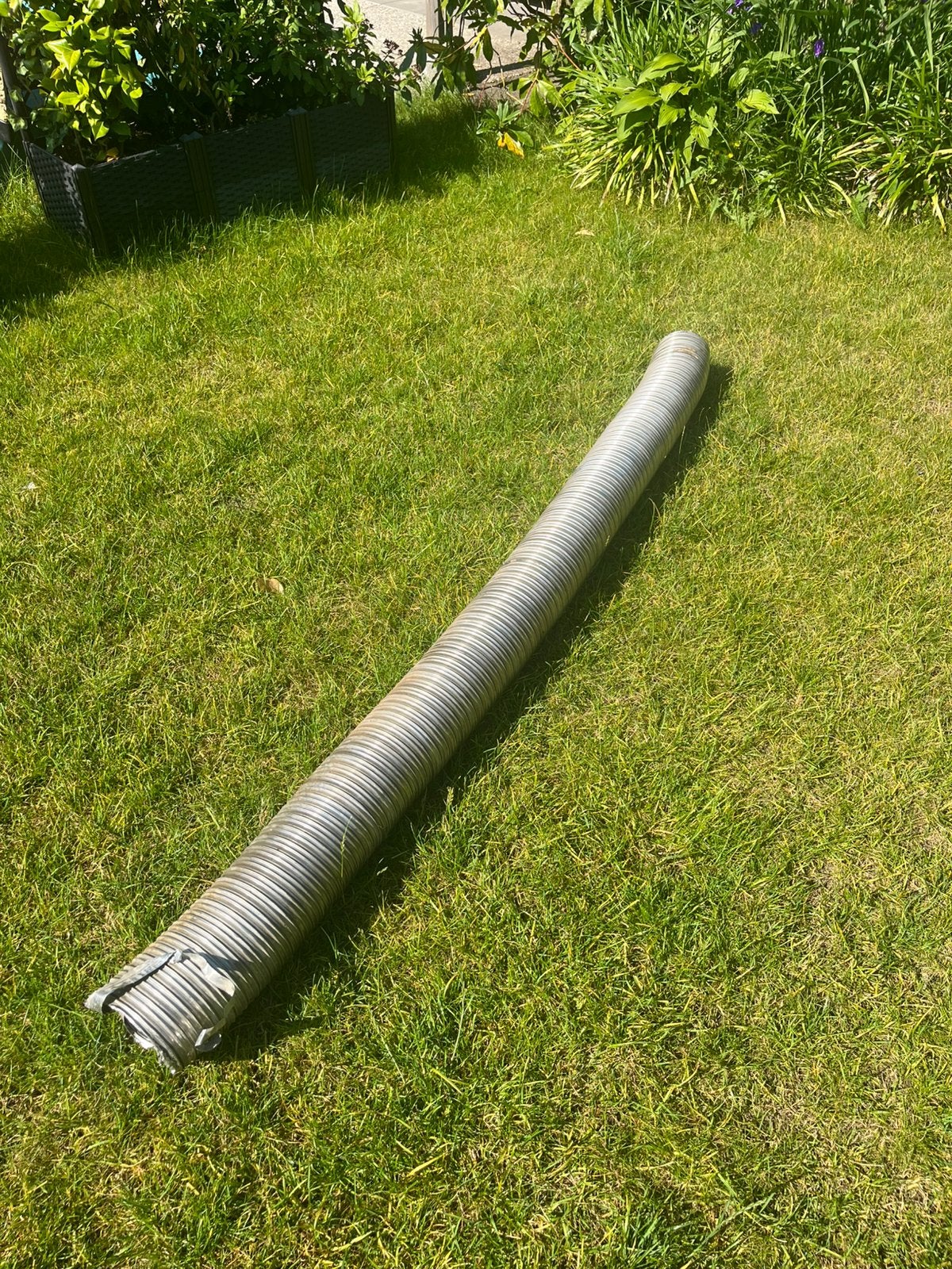 Flexible rvc schoorsteenpijp, Doe-het-zelf en Verbouw, Buizen en Afvoer, Ophalen, Nieuw, Rvs, 80 mm of meer