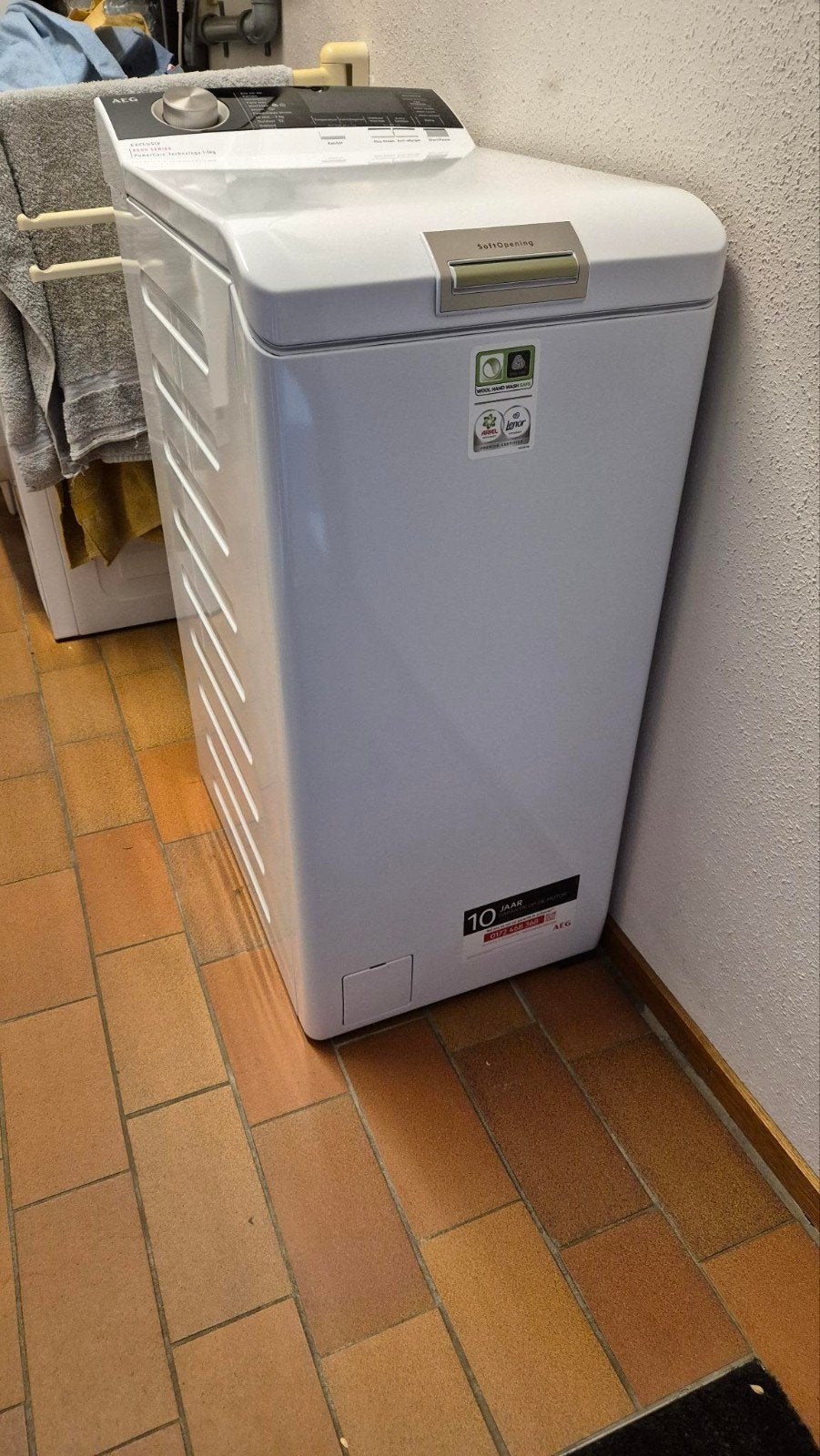 AEG wasmachine bovenlader, 6kg, AEG LTR8ULM, Witgoed en Apparatuur, Wasmachines, Ophalen, 1200 tot 1600 toeren, 4 tot 6 kg, Bovenlader