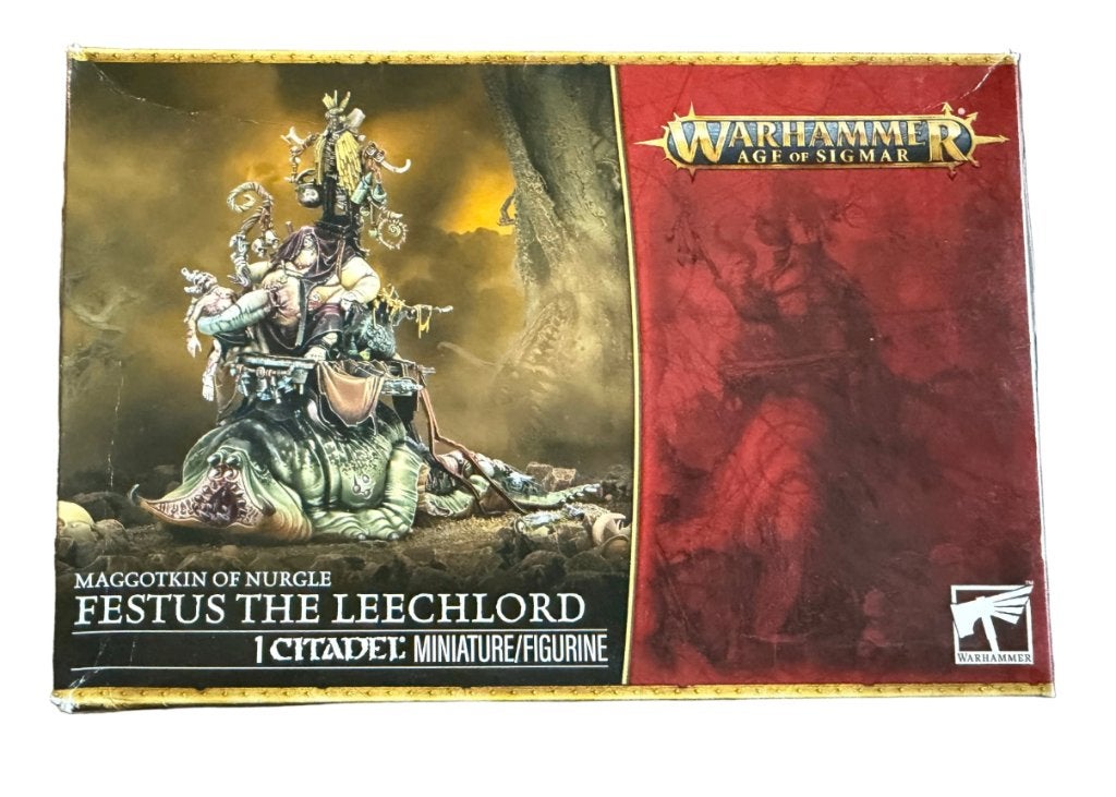 Warhammer AOS Maggotkin of Nurgle Festus the Leechlord, ., Nieuw, Warhammer, Ophalen of Verzenden