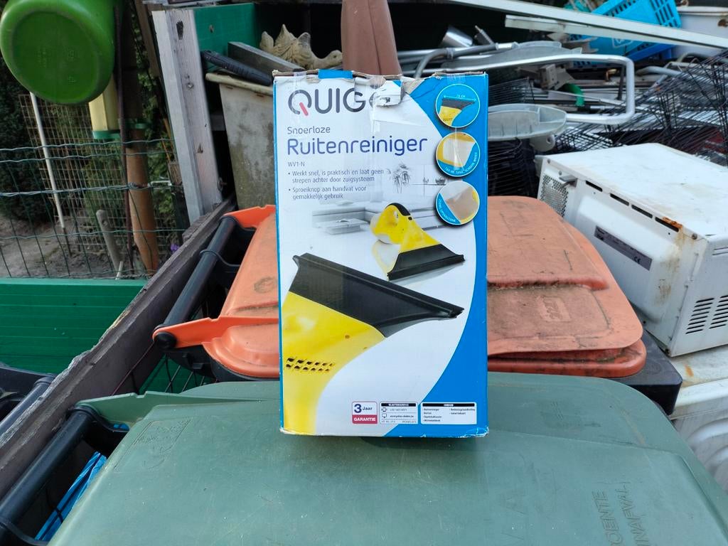 Quigg Snoerloze Ruitenreiniger - In Goede Staat, Ophalen, Raamwisser of Trekker