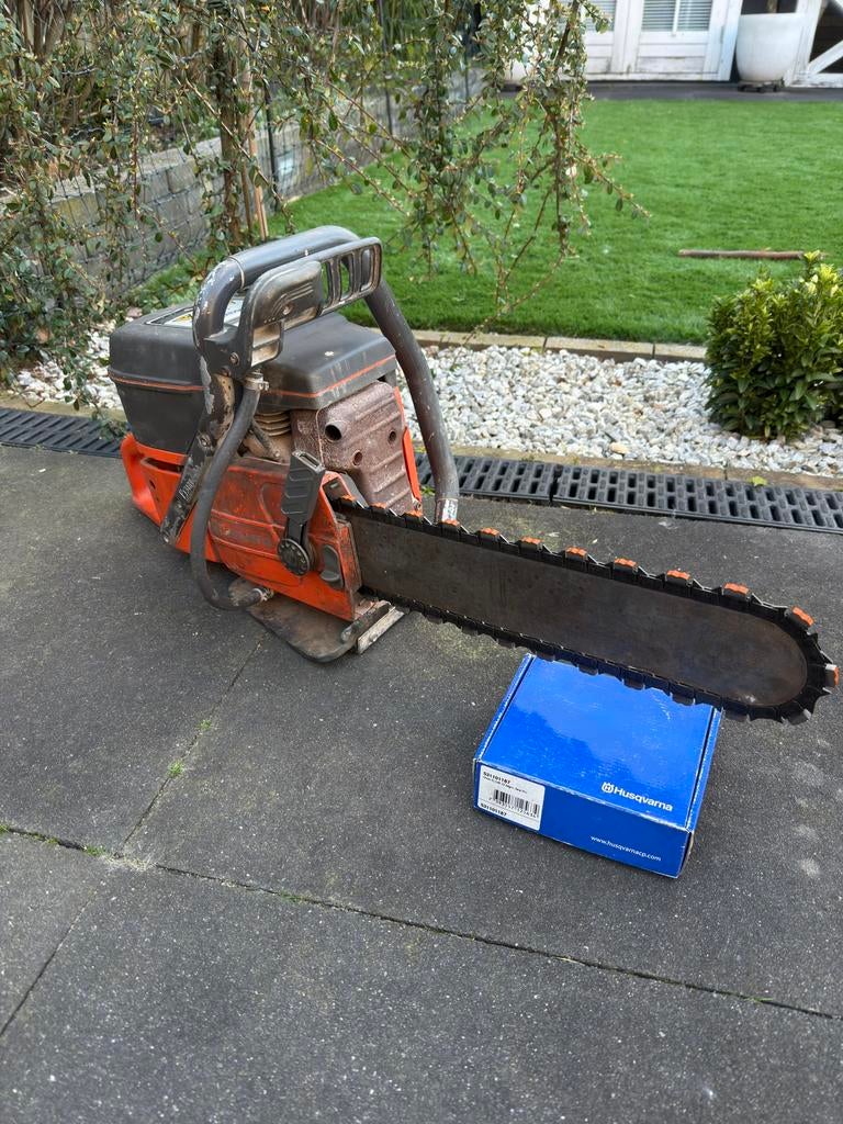 Husqvarna K960 chain diamantkettingzaag diamant muurzaag, Doe-het-zelf en Verbouw, Ophalen, Zo goed als nieuw