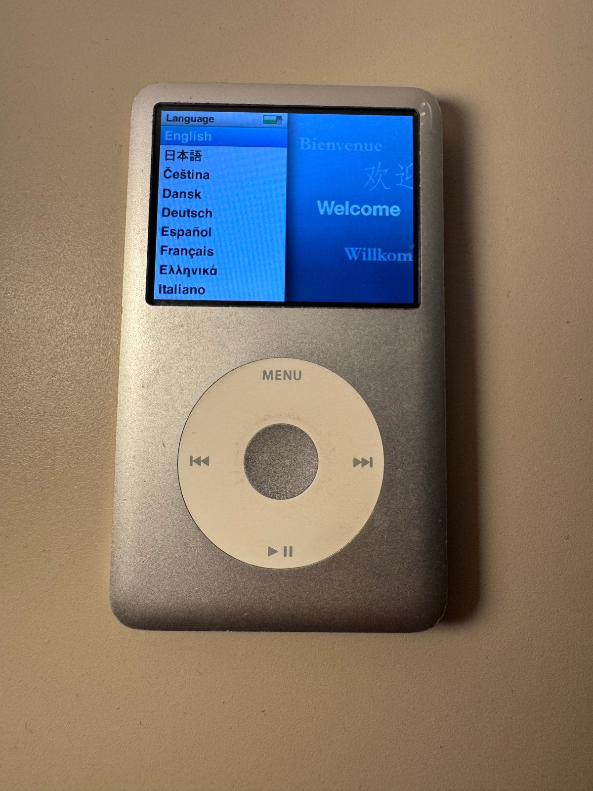 Apple iPod Classic 120GB - Zilver, Audio, Tv en Foto, Mp3-spelers | Apple iPod, 40 GB en meer, Gebruikt, Classic, Ophalen of Verzenden