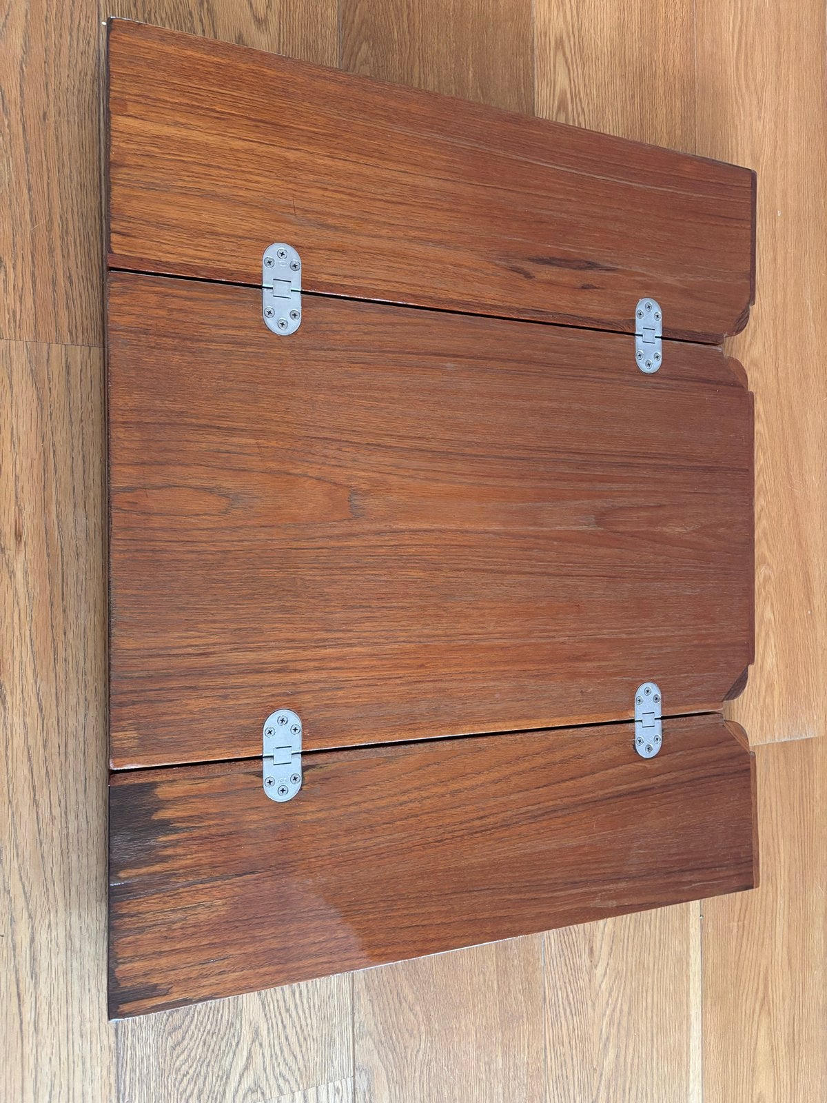 Teak Houten Kuiptafel uitklapbaar, Ophalen of Verzenden, Gebruikt, Overige typen