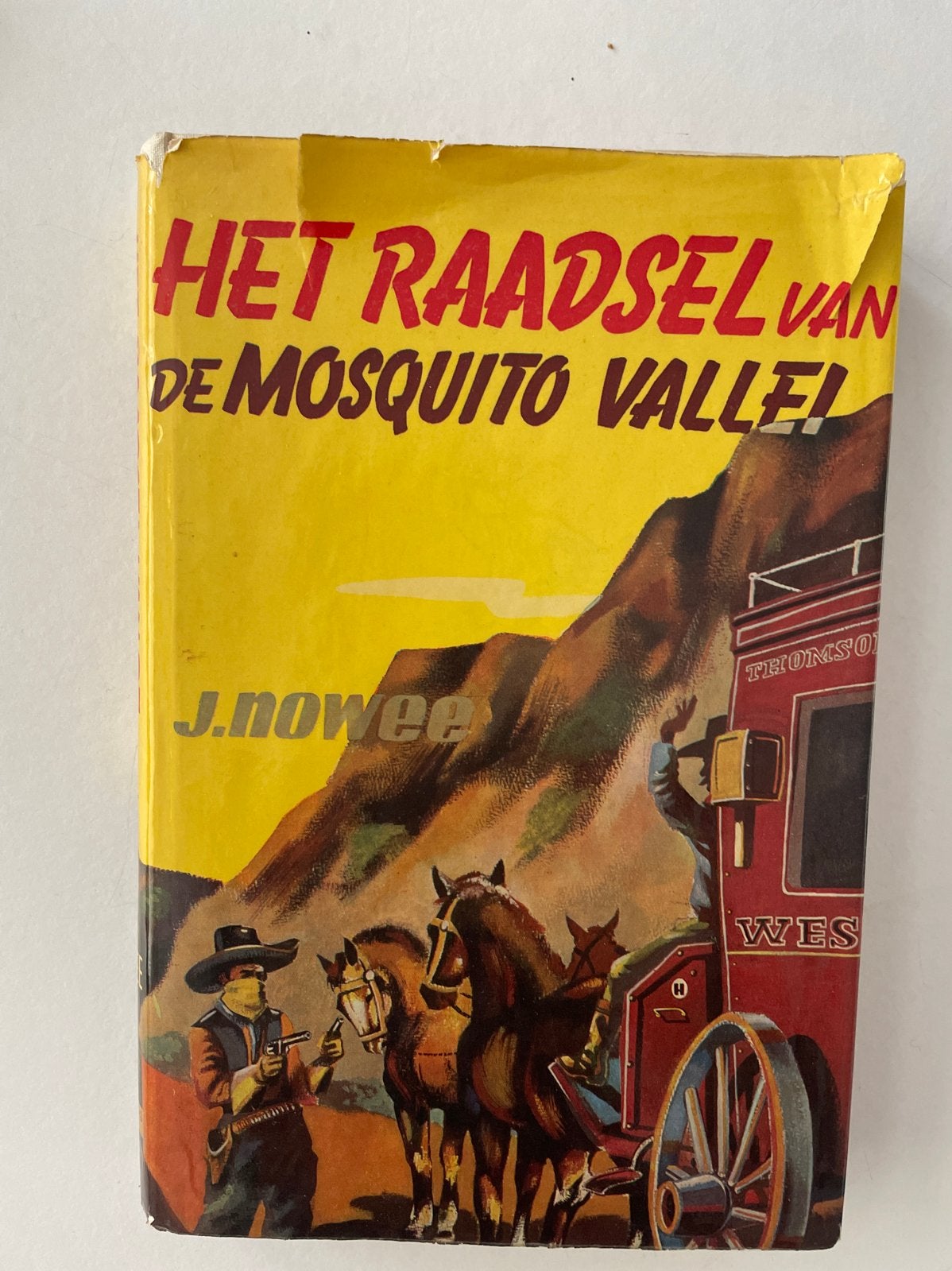 Het Raadsel van de Mosquitovallei - J. Nowee (Veertiende Dru, Ophalen of Verzenden, Gelezen, Fictie algemeen