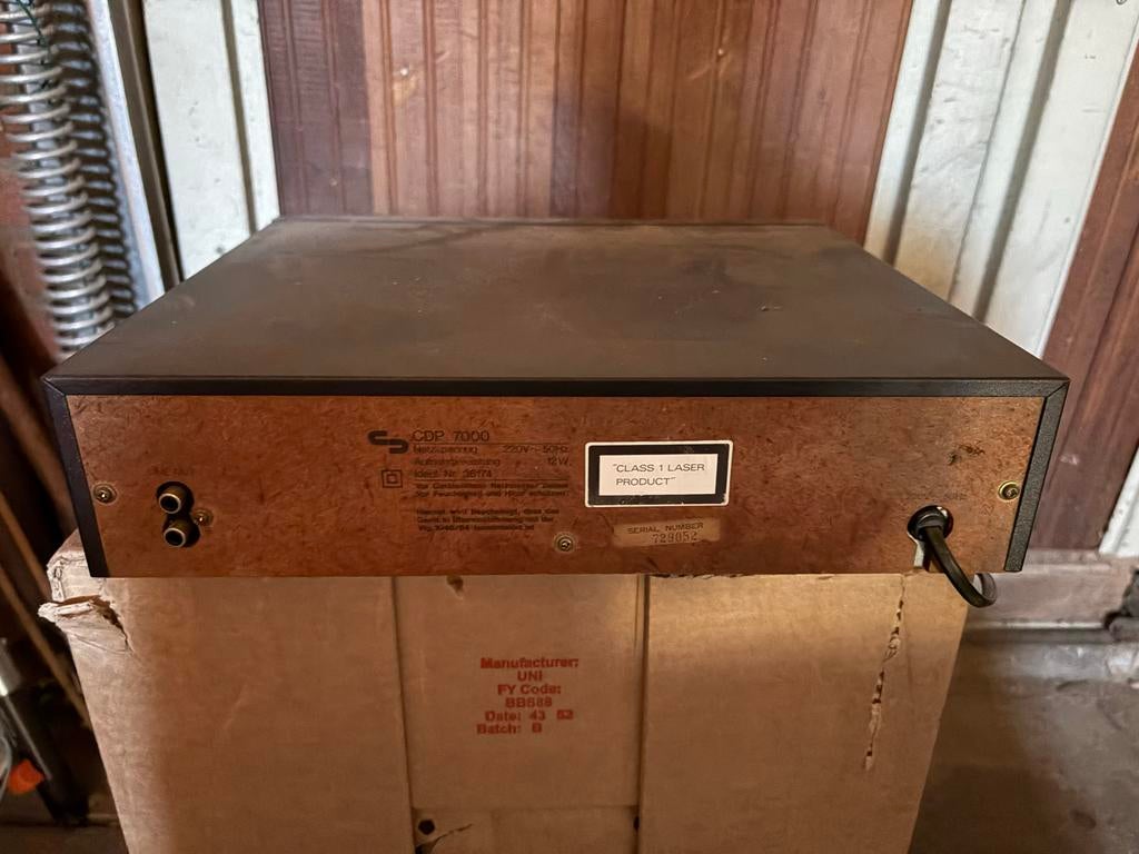 Schneider CDP 7000 CD Speler - Vintage Audio, Ophalen, Zo goed als nieuw, Overige merken