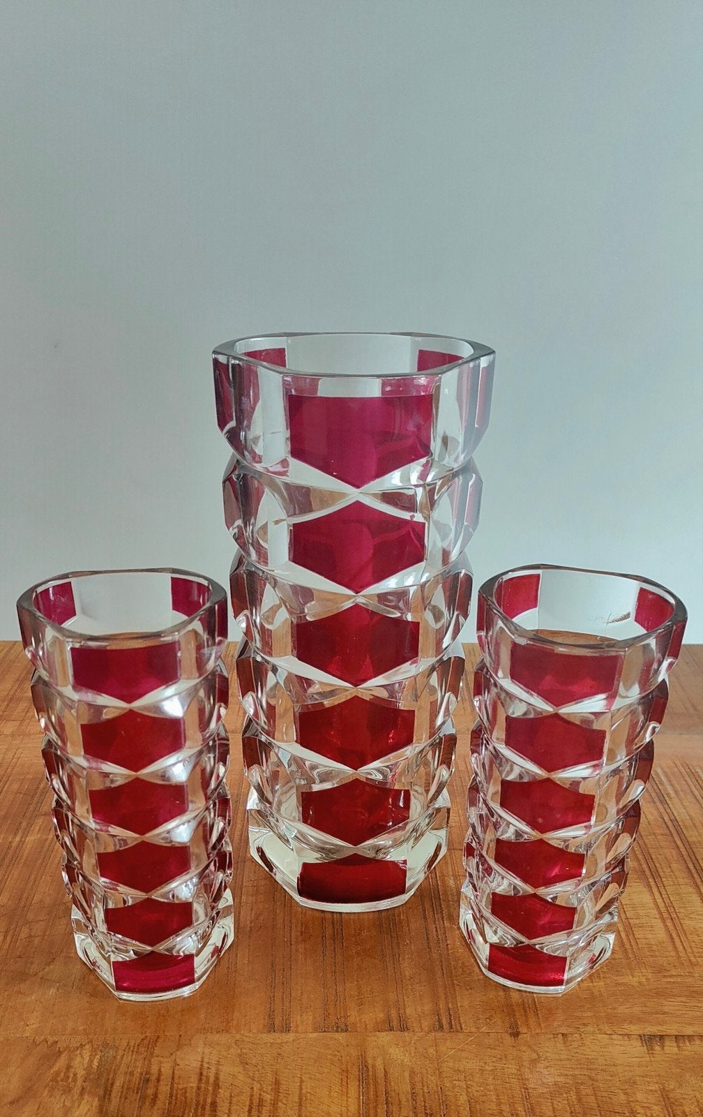 Luminarc Windsor Rubis vazen, Ophalen of Verzenden