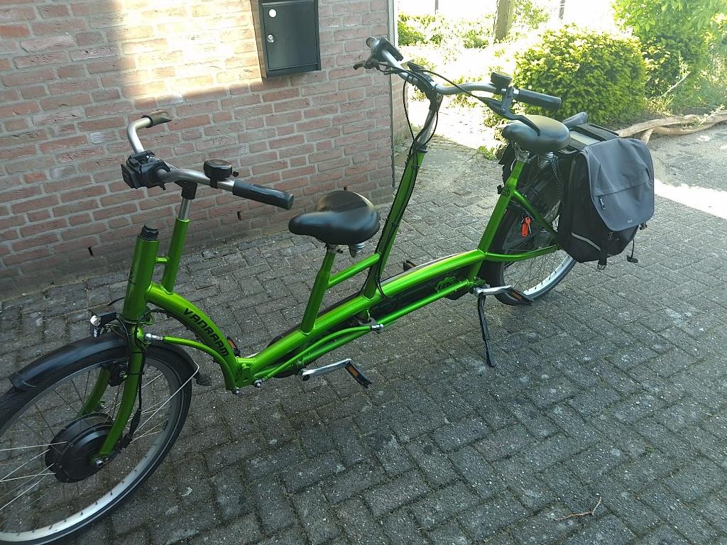 Elektrische tandem Twinny bestuurder achter, Ophalen, Minder dan 10 versnellingen, Gebruikt, 51 tot 55 cm
