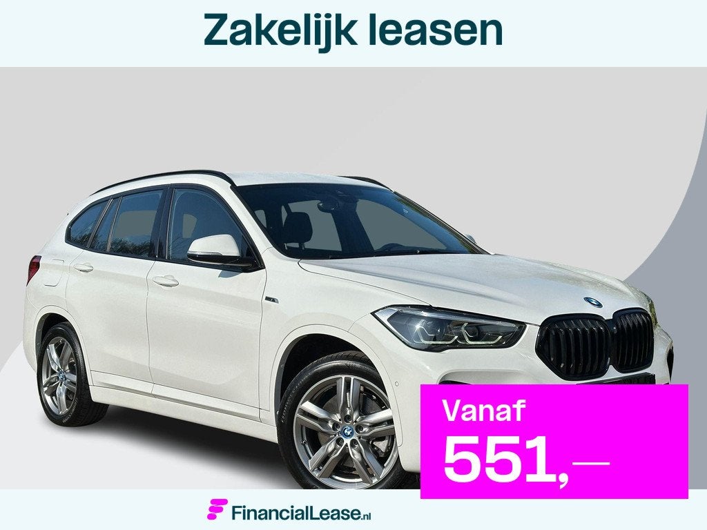 BMW X1 xDrive25e M Sport | M pakket | Afneembare Trekhaak |, Gebruikt, Wit, Plug-in hybride, Bedrijf