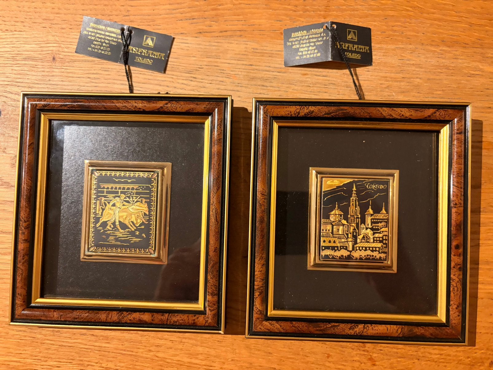 Toledo damascene / damasqu, Huis en Inrichting, Woonaccessoires | Lijsten, Verzenden, Zo goed als nieuw
