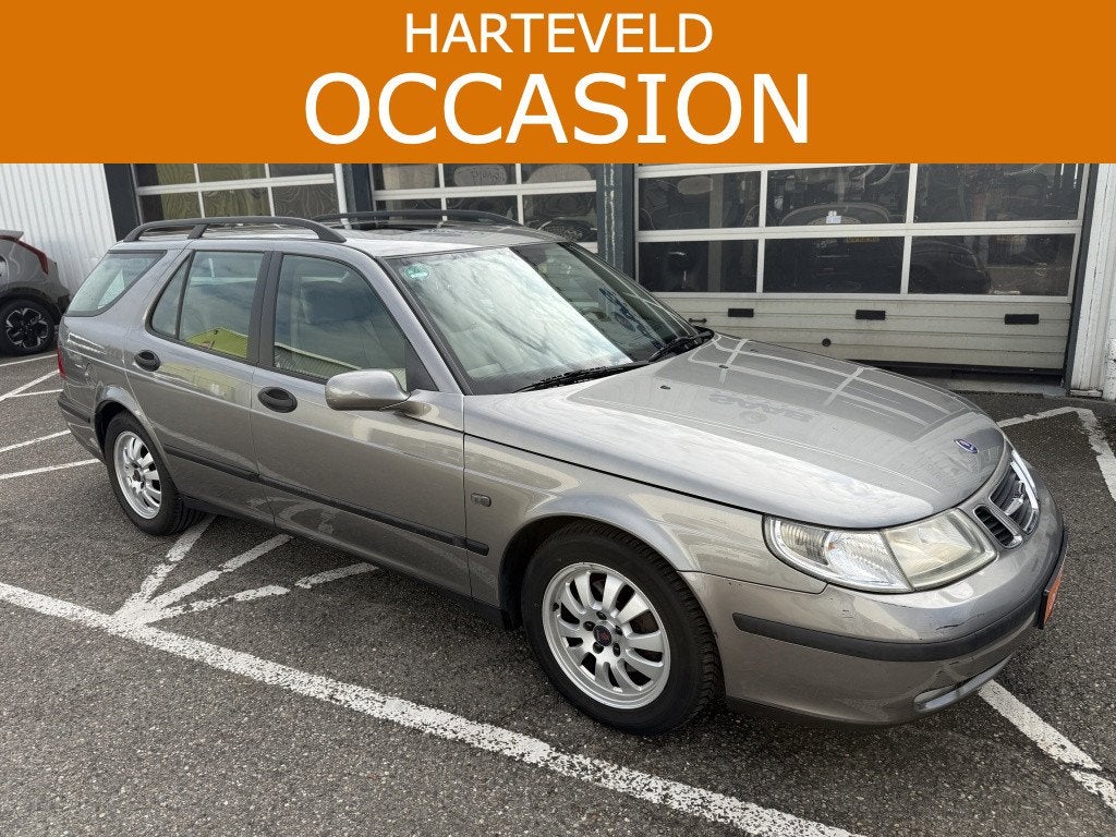 Saab 9-5 Estate 2.0t Linear Business Automaat (bj 2005), Automaat, Beige, 4 cilinders, 150 pk