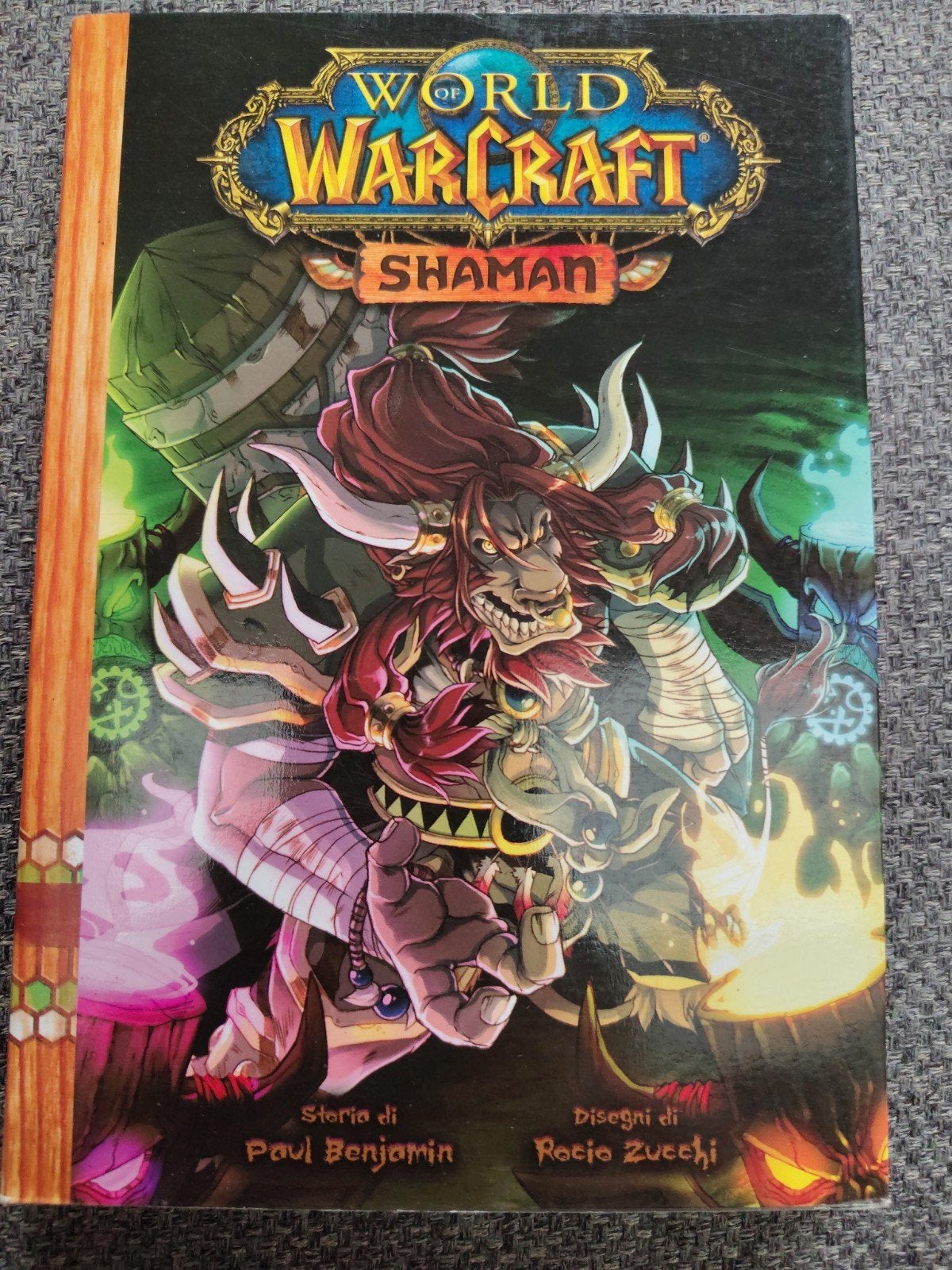 Zeldzaam Warcraft Shaman stripboek - italiaans, Ophalen of Verzenden, Zo goed als nieuw, Paul benjamin
