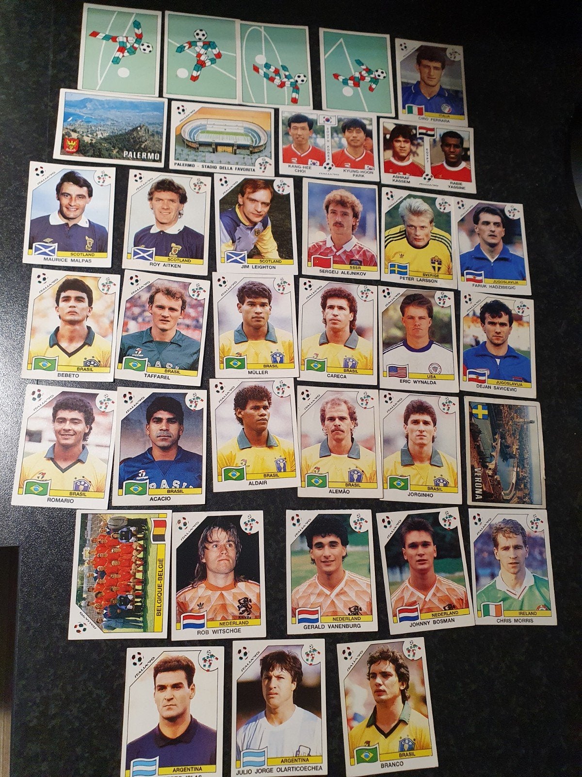 Panini Italia 90 World Cup, Ophalen of Verzenden, Meerdere stickers