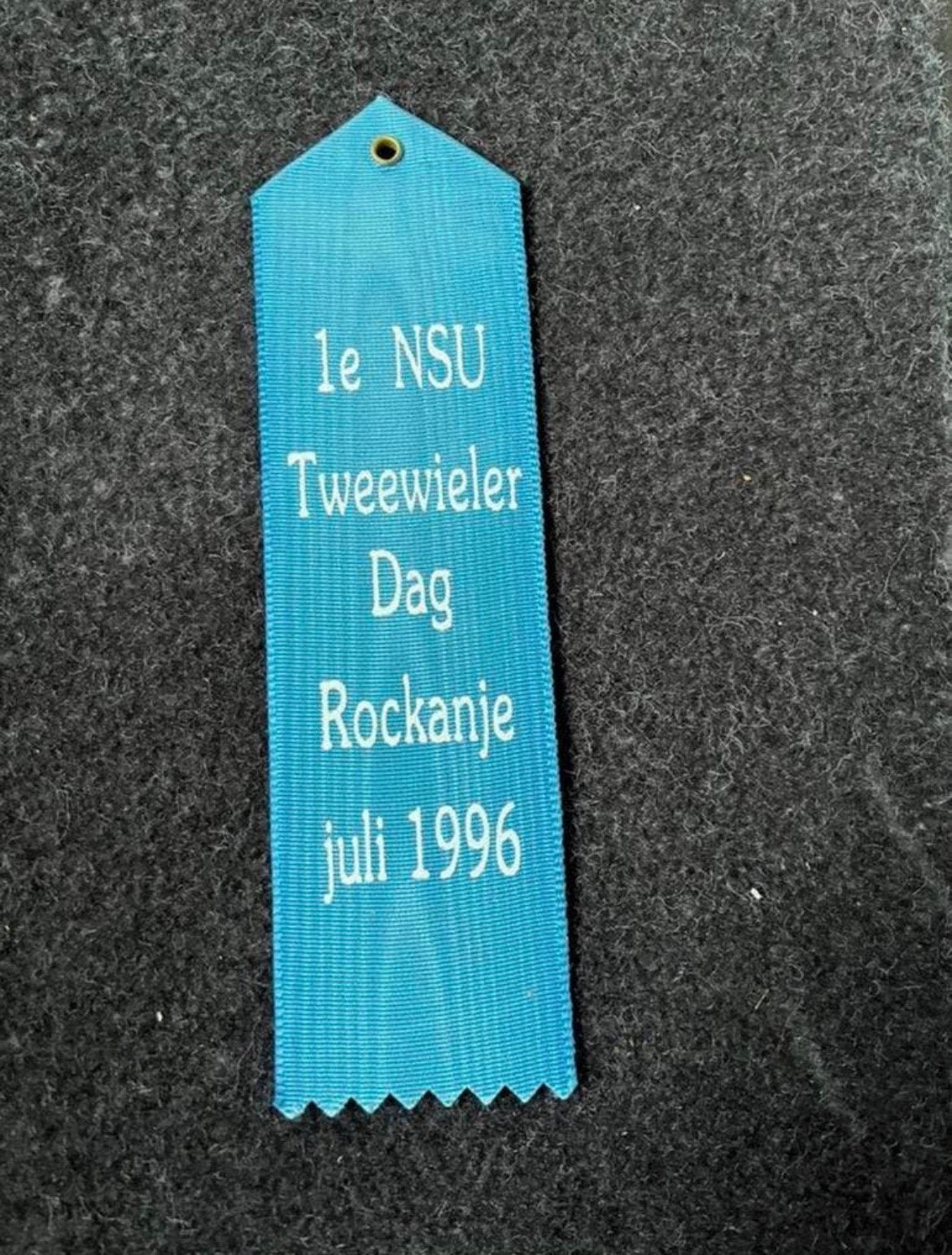 Vintage Vaantje 1e NSU tweewieler dag Rockanje 1996, Verzamelen, Ophalen of Verzenden, Zo goed als nieuw, Motoren