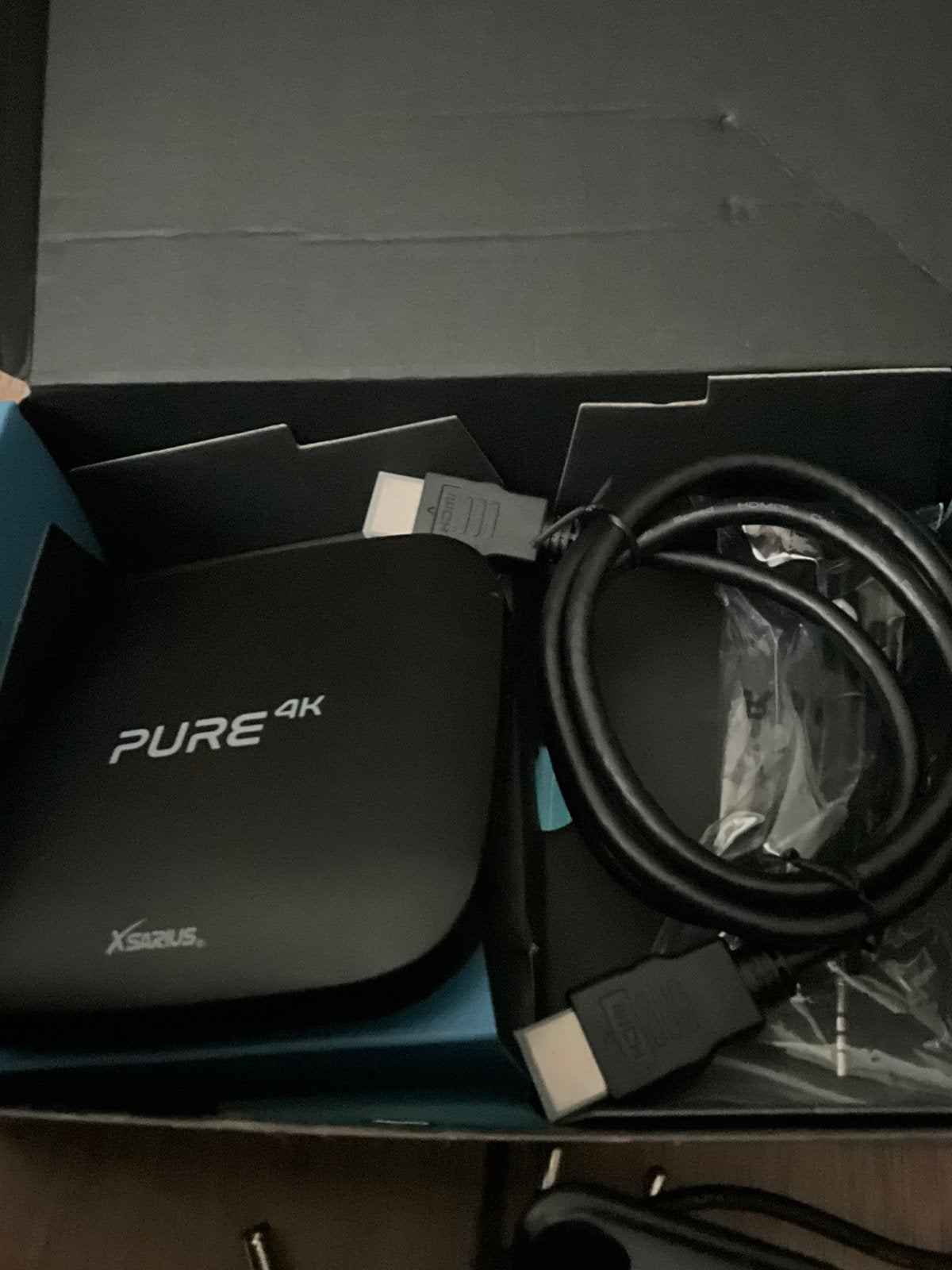 Mediabox xarius pure 4 k, Computers en Software, Ophalen, Zo goed als nieuw