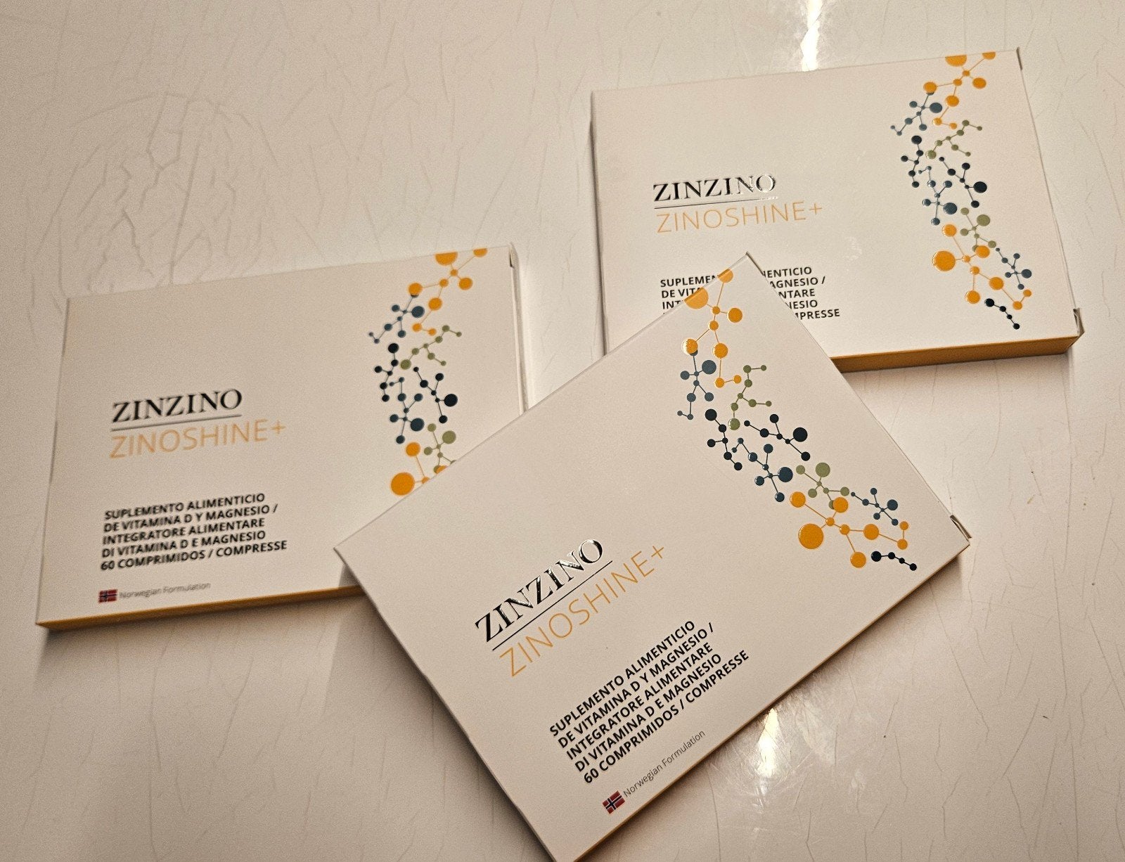 Zinzino ZinoShine+ (60 tabl.) - Vitamine D3 & Magnesium, Ophalen of Verzenden, Nieuw, Overige typen