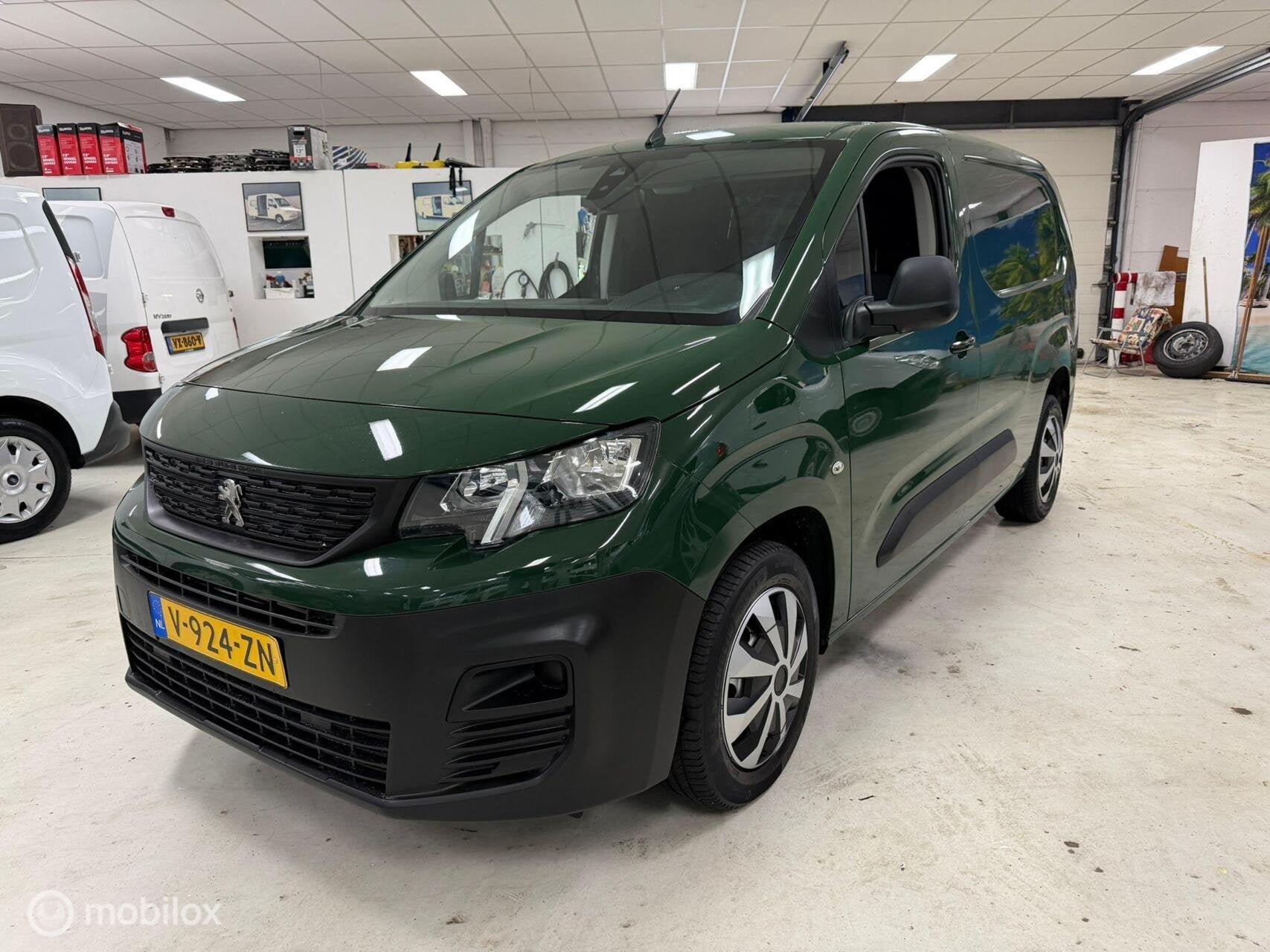 Peugeot Partner 1.6 BlueHDi L2 Airco Cruise, Auto's, 730 kg, Gebruikt, 4 cilinders, Start-stop-systeem