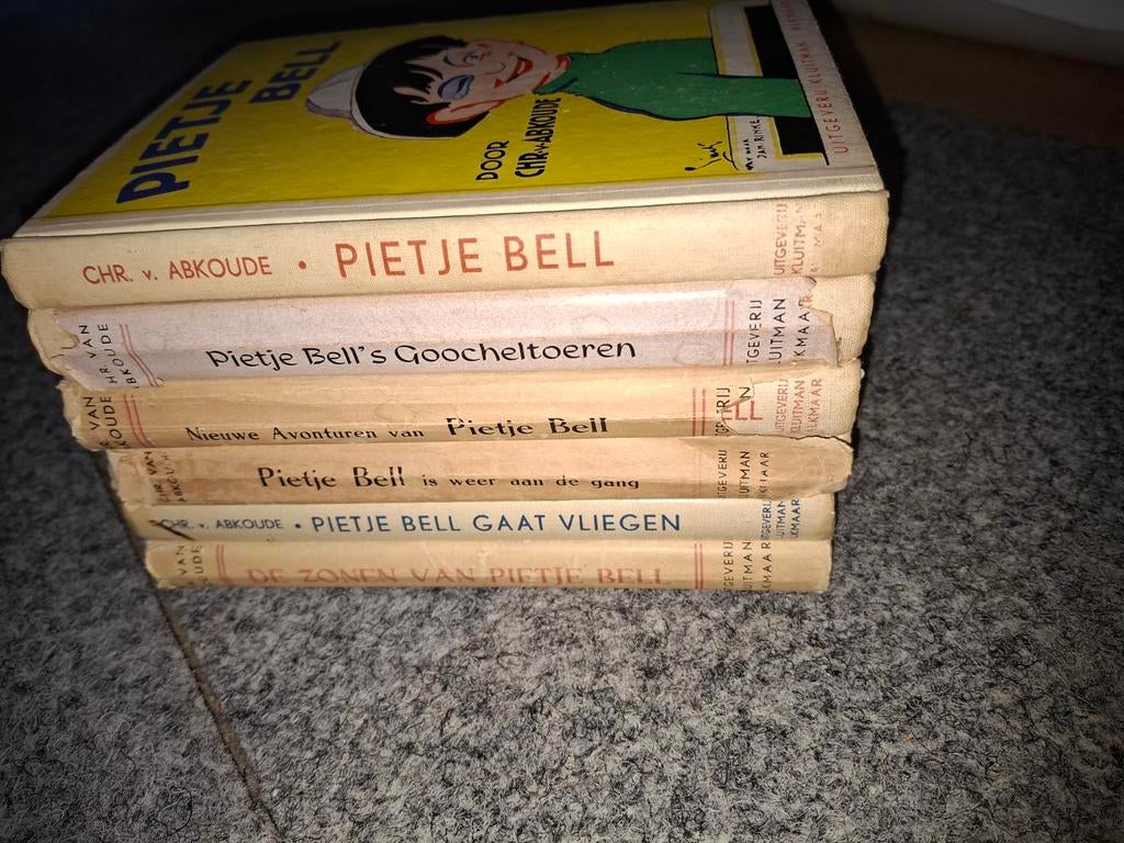 Pietje Bell boeken - Chr. v. Abcoude, Ophalen of Verzenden, Gelezen