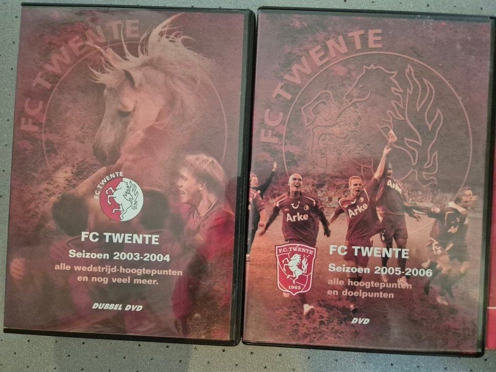 FC Twente DVD Collectie: 3 Seizoenen en 40 Jaar Jubileum, Gebruikt, Alle leeftijden, Voetbal, Documentaire