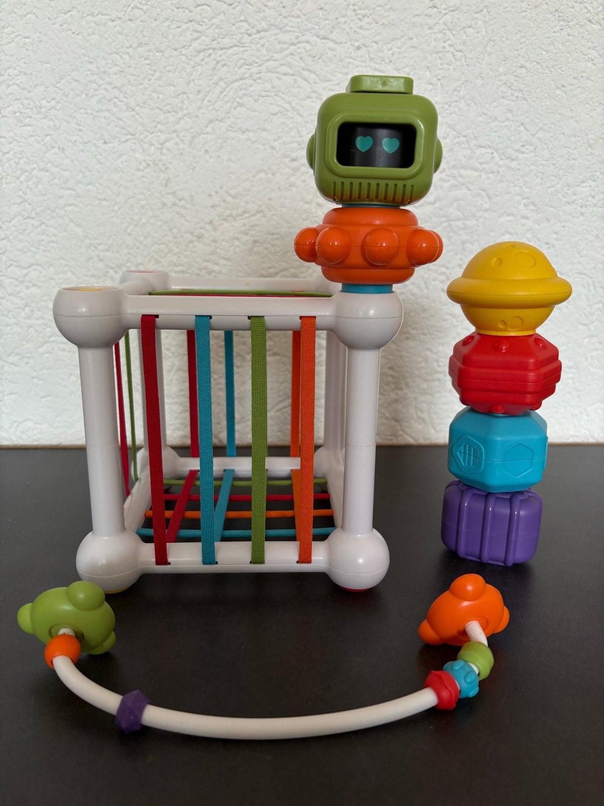 Magic Cube - montesorri sensorisch speelgoed, Ophalen of Verzenden, Gebruikt, Overige typen