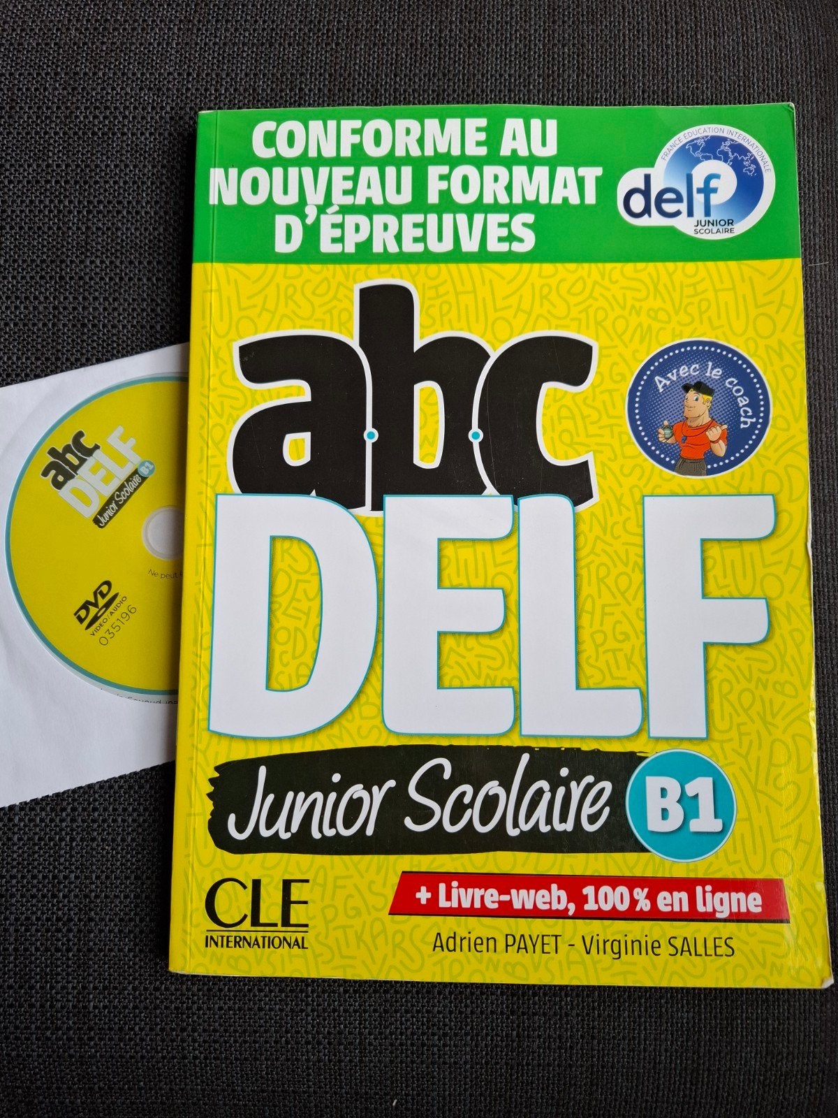 Abc delf junior niv.b1 + livret + cd nouvelle edition, Boeken, Ophalen of Verzenden, Zo goed als nieuw, Overige niveaus, Nederlands