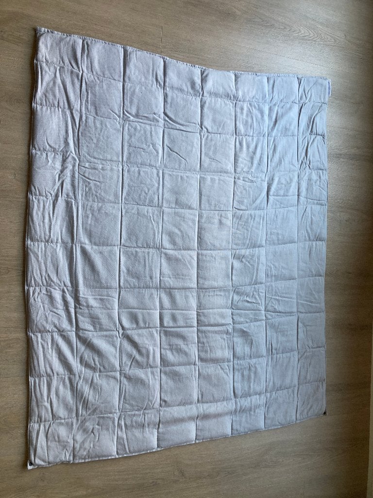 Verzwaringsdeken maat M 120x150 lichte stof - 7 kg, Ophalen, Eenpersoons, 190 cm of minder, Zo goed als nieuw