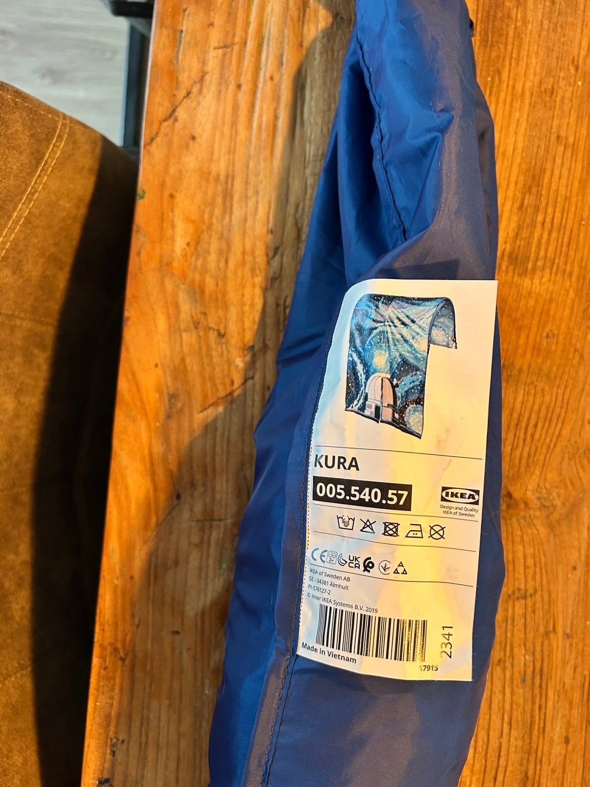 Bed tent ikea Kura, Ophalen, Zo goed als nieuw, 180 cm of meer, 85 tot 100 cm