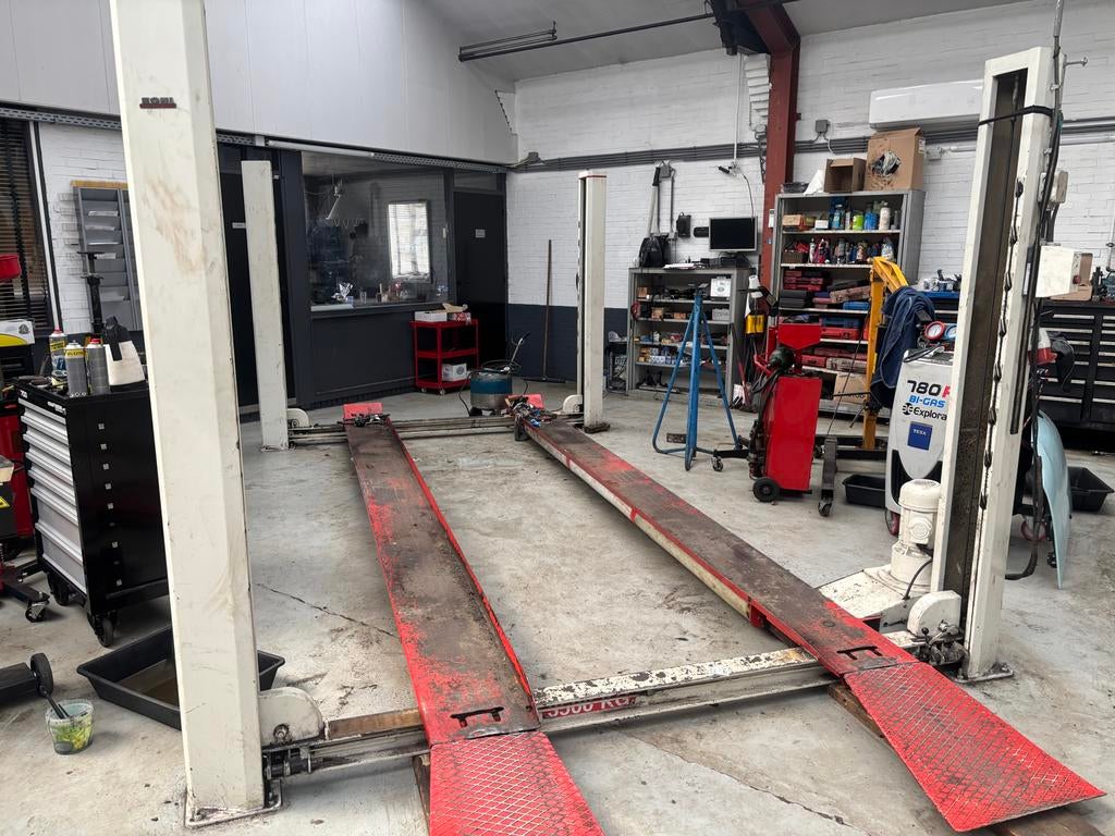 Koni 4-koloms hefbrug 3500 kg, Auto diversen, Autogereedschap, Ophalen, Gebruikt
