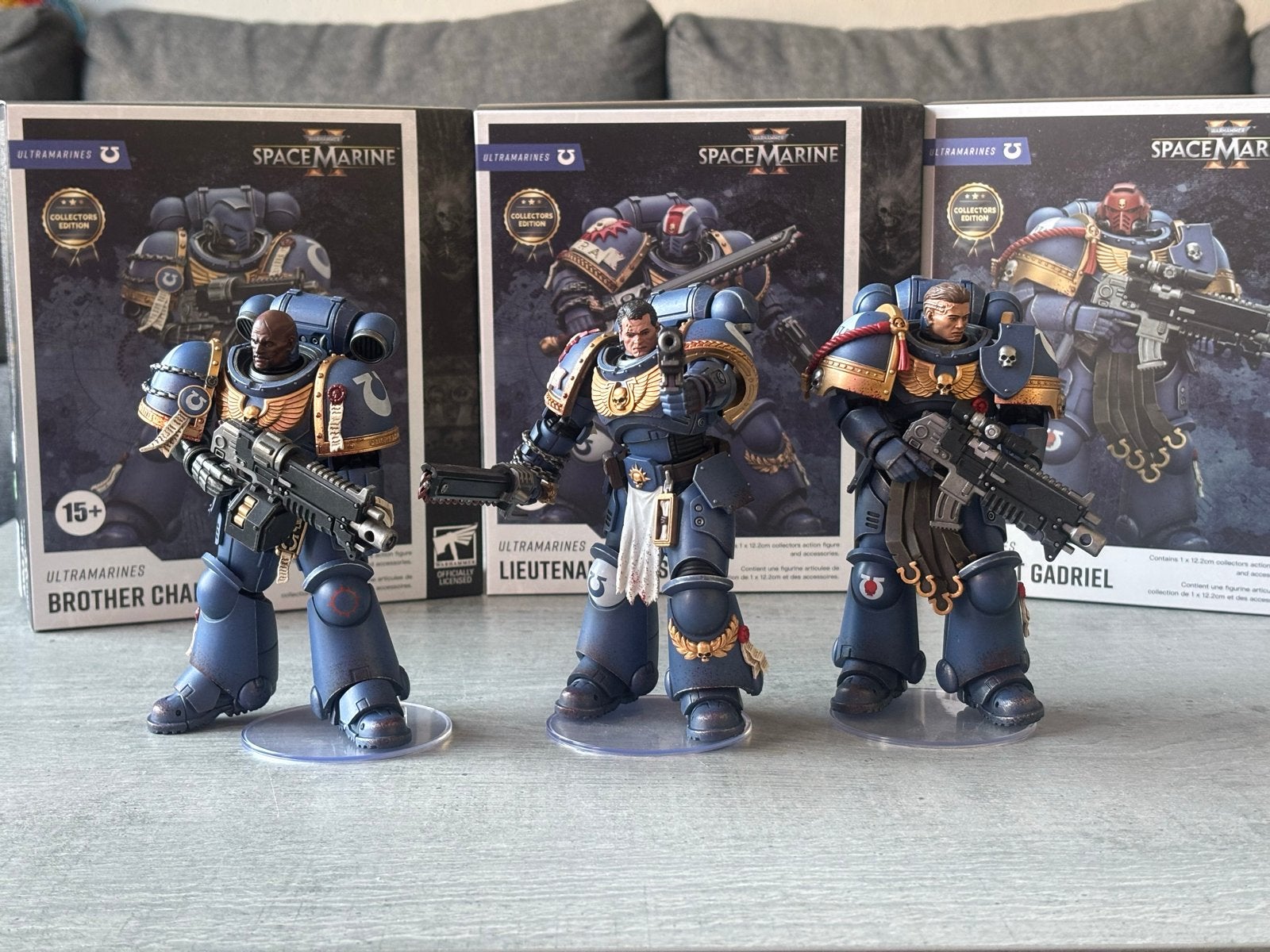 Warhammer 40K Space Marines 2 , Titus, Chairon en Gabriel, Ophalen of Verzenden, Zo goed als nieuw