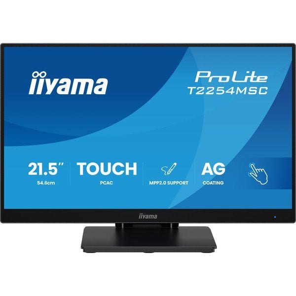iiyama ProLite T2254MSC-B2AG 22" Full HD IPS Touchscreen, IPS, Info@novadisplays.nl, Touchscreen, Nieuw